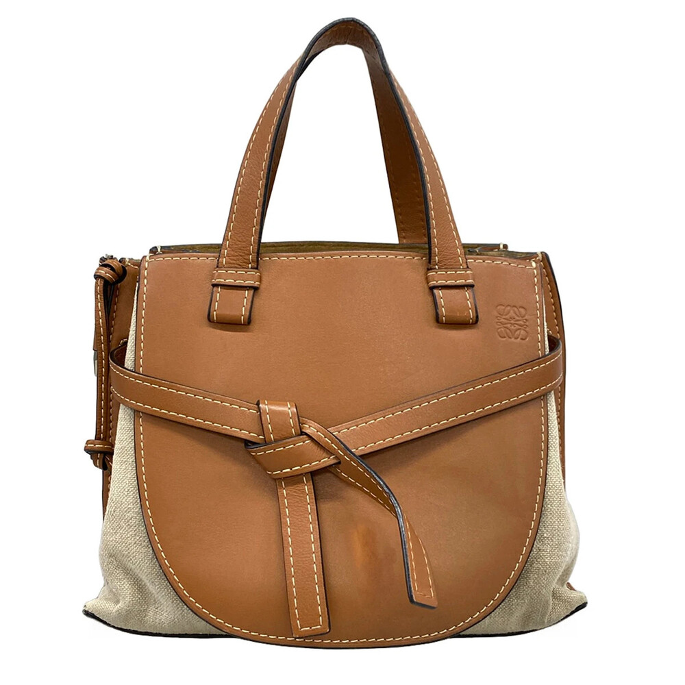 Loewe Gate Top Handle Bag Small Beige #335782L10B
